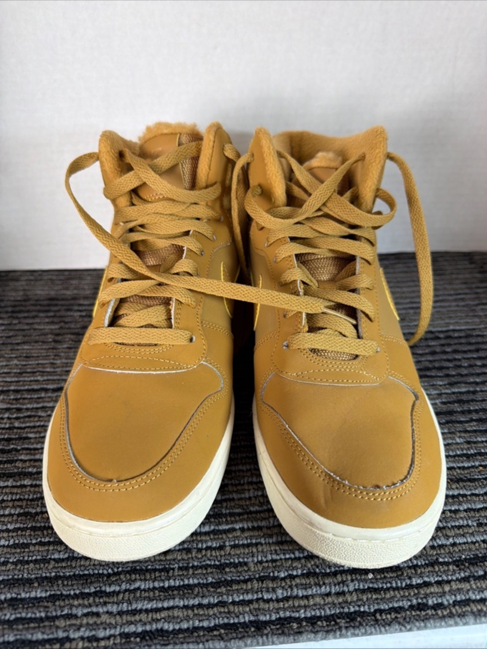Nike Women's Ebernon Mid SE Wheat/Sail Sneakers AV2478-700 - Size 8.5 - Picture 3 of 11